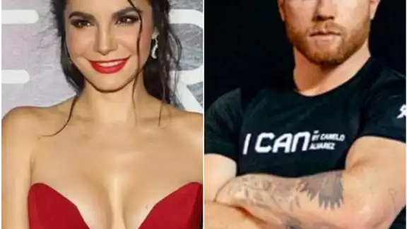 Actualmente, la actriz y el boxeador son amigos Actualmente, la actriz y el boxeador son amigos