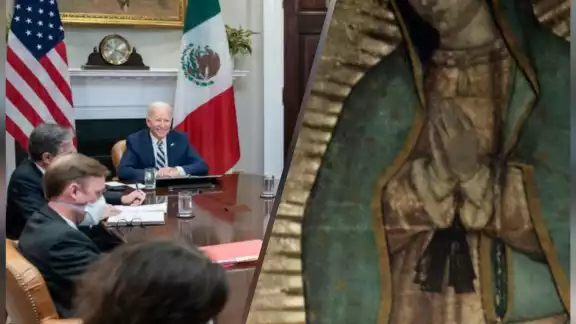 Joe Biden se ha declarado como devoto de la Virgen de Guadalupe Joe Biden se ha declarado como devoto de la Virgen de Guadalupe
