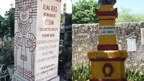 Los restos de Felipe Carrillo Puerto, reposan en la Rotonda de los Hombres Ilustres en el Cementerio General de Mérida Los restos de Felipe Carrillo Puerto, reposan en la Rotonda de los Hombres Ilustres en el Cementerio General de Mérida