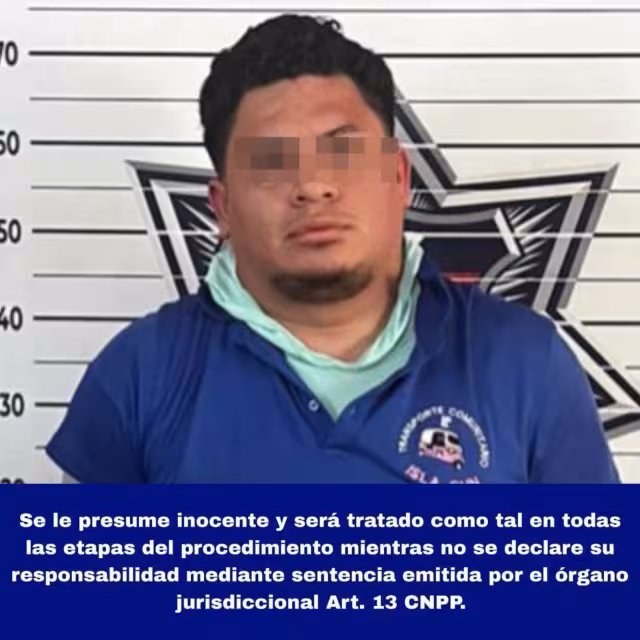 El moto-taxista fue detenido por incurrir en el delito de desobediencia y resistencia de particulares