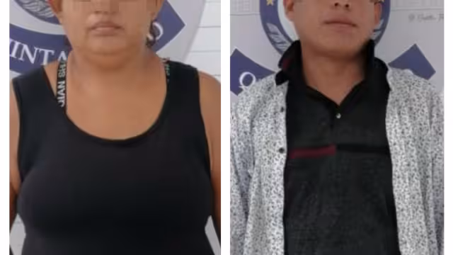 Detienen a 2 personas con droga