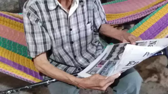 El adulto mayor, quien se dedicaba a la ganadería y agricultura, presenció acontecimientos como los huracanes Inés y Gilberto