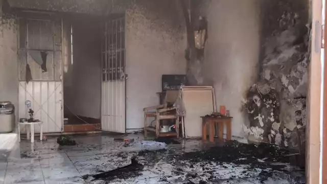 Las llamas fueron rápidamente controladas por elementos autoridades