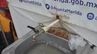 Aunado al problema, este puesto durante la semana pasada no tuvo jabón líquido en el dispensador