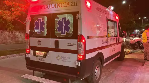 El hombre no requirió ser trasladado a un hospital