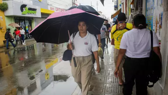 Las lluvias serán moderadas este miércoles en Yucatán