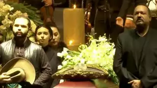 La familia Aguilar se hizo presente