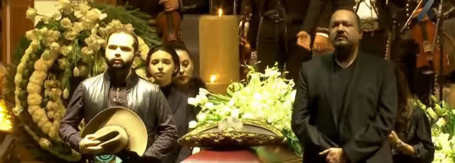 La familia Aguilar se hizo presente