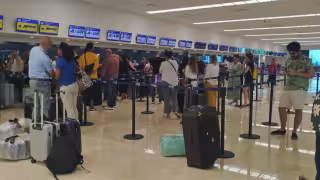 Por el Huracán Beryl, United cancela el vuelo a Houston en el aeropuerto de Mérida