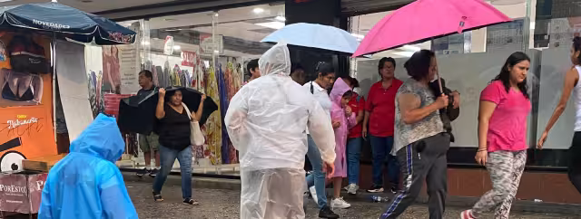 Las lluvias permanecerán todo el fin de semana en Yucatán
