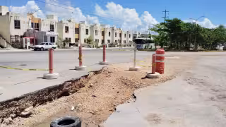 Vecinos de Playa del Carmen denuncian caos por las obras de una empresa inmobiliaria