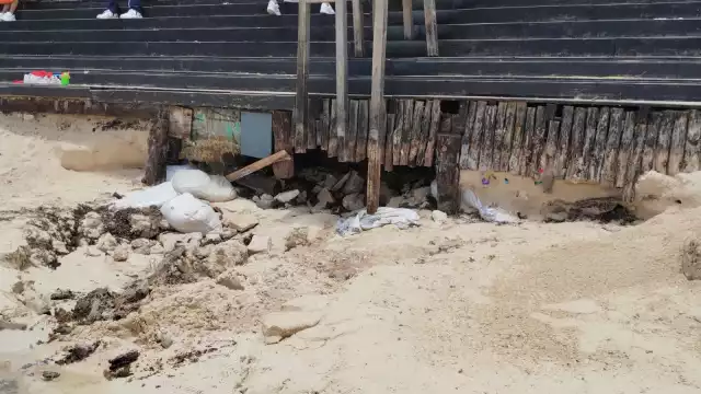 El fenómeno natural afectó a dos de los arenales más populares de Solidaridad: Mamita’s y Fundadores