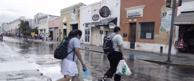 Se esperan chubascos durante este lunes en Mérida
