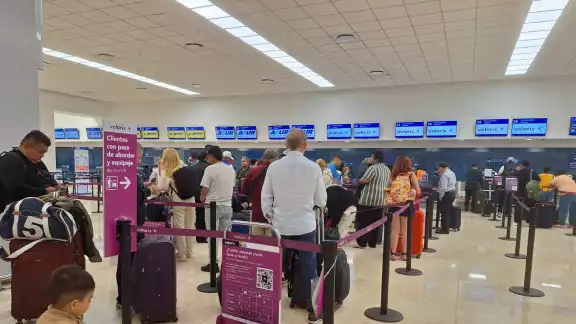 Los vuelos demorados en el aeropuerto de Mérida fueron mínimos Los vuelos demorados en el aeropuerto de Mérida fueron mínimos
