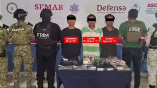 Capturan a líder de banda de delincuentes y dos cómplices relacionados con atraco a extranjeras en Cancún