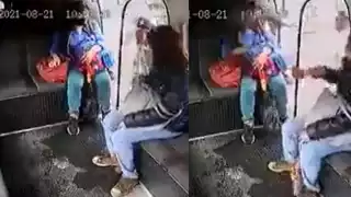Delincuente balea a chofer de combi en Naucalpan tras un intento de asalto: VIDEOS