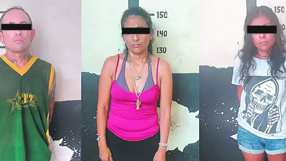 Agentes de Tizimín interceptan a un hombre y dos mujeres, donde al revisarlos les encuentran cristal Agentes de Tizimín interceptan a un hombre y dos mujeres, donde al revisarlos les encuentran cristal