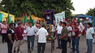 Cientos de fieles rinden tributo a San Isidro Labrador en Kantunilkín, Quintana Roo