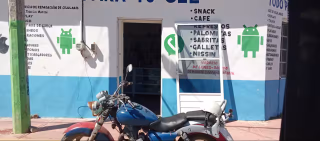 Sujeto armado provoca destrozos en un local de celulares en Kantunilkín.