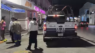 Presunto robo de celular desata movilización policiaca en el Centro de Ciudad del Carmen