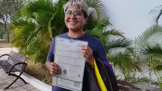 Jax Pacheco cumplió la meta de ser la primera persona en Quintana Roo en contar con su acta de nacimiento con el término género no binario