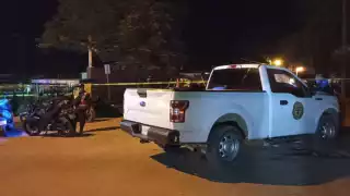 Personal de la Fiscalía General de Yucatán acordonó la zona para realizar las indagatorias correspondientes en Tekax