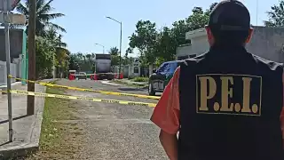 Al sitio acudieron elementos de la Policía Municipal de Kanasín y Semefo