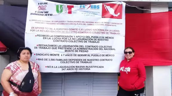 Se desconoce por cuánto tiempo será la huelga nacional del Monte de Piedad