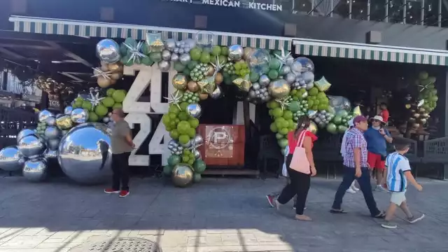 Turistas y playenses listos para recibir el Año nuevo