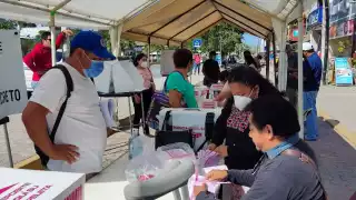 Casillas para la votación por la Revocación de Mandato en Quintana Roo