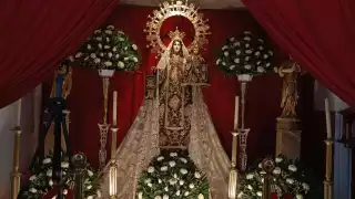 La Diócesis de Campeche bendijo a la imagen réplica de la Virgen de Nuestra Señora del Carmen