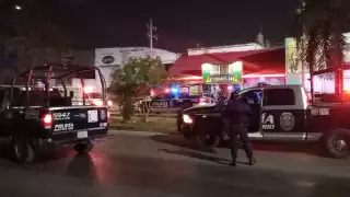 Una fuerte movilización se presentó esta noche en Cancún