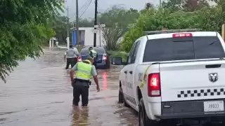 Varias zonas han sido afectadas por las lluvias y quedaron inundadas