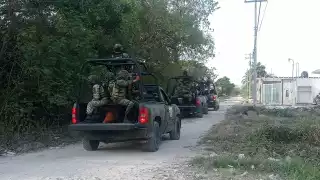 El hallazgo fue confirmado por elementos de la Policía Municipal y el Ejército Mexicano