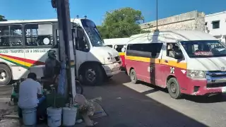 Solamente se registraron daños materiales en el choque