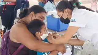 Los pequeños de entre 5 a 11 años serán vacunados a partir de hoy en el módulo instalado en la colonia Unidad Deportiva de Kantunilkín