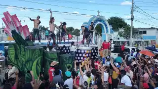 El Carnaval de Kanasín obtuvo buena afluencia de personas en sus desfiles