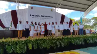 En la policía municipal fue nombrado el teniente retirado  Vicente Humberto Pech Zapata