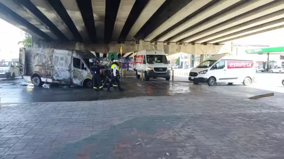 El incendio causó perdida total, pero sin heridos