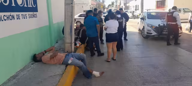 El percance fue turnado al área de Tránsito y Vialidad para el deslinde de responsabilidades