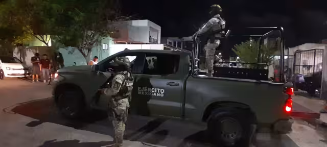 El Ejército y la Guardia Nacional participaron en el operativo