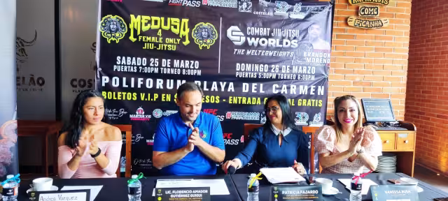 Deportistas de Jiu Jitsu se reunirán en Playa del Carmen