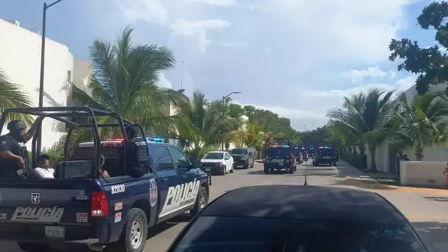 Por medio de una llamada al número de emergencias, la autoridades de los tres órdenes de Gobierno realizaron un operativo donde fue detenido un supuesto líder criminal