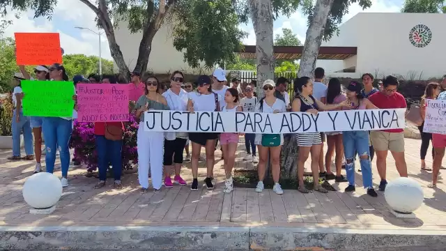 La manifestación es en favor de Addy "N",