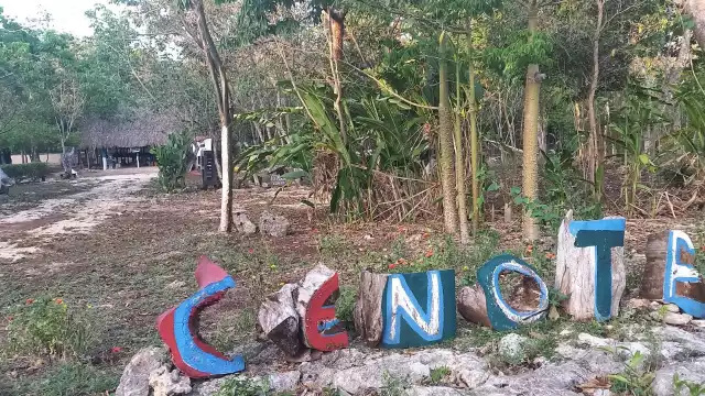 El Cenote Oscuro se encuentra en el municipio de Tixcacal