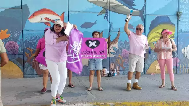 La gente expresó no saber quein era la Candidata