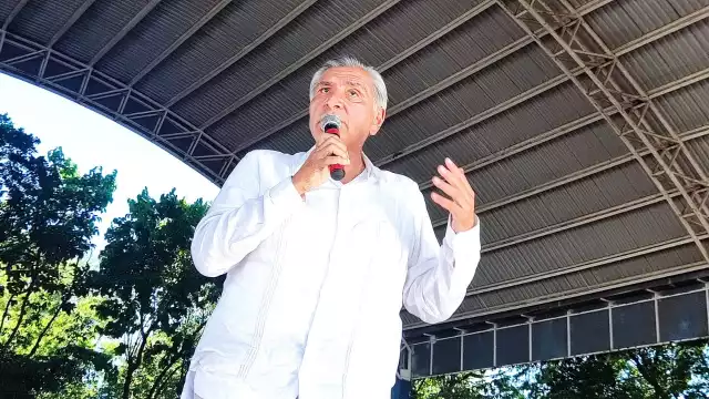 Adán Augusto sostuvo un encuentro con simpatizantes de Morena en Playa del Carmen