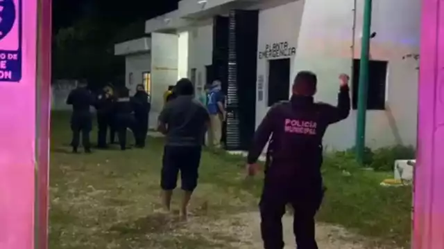 Tras varios minutos, el grupo armado se fue del lugar, ya que no encontró nada de valor