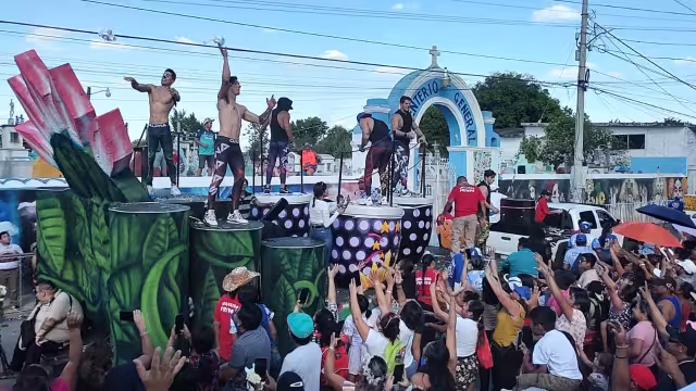 El Carnaval de Kanasín obtuvo buena afluencia de personas en sus desfiles