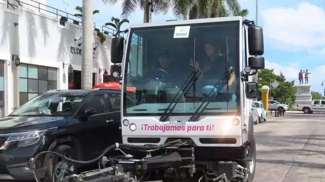 La Alcaldesa de Mérida supervisa los trabajos del Ayuntamiento de Mérida